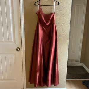 David’s Bridal Bridesmaid Dress.